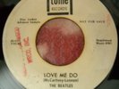 Beatles LOVE ME DO Tollie WHITE LABEL PROMO Super Rare Original -AUTHENTIC- VG