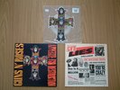 ? GUNS N' ROSES SWEET CHILD O' MINE SHAPED DISC + APPETITE LP + LIES LP 1st pres