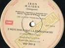 IRON MAIDEN PRO 2 Minutos para la Medianoche 7'' Argentina