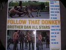 BROTHER DAN ALL STARS FOLLOW THAT DONKEY ORIG  RARE TROJAN TRL1 LP  EX .