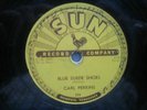 RARE 78s  ORIGINAL US CARL PERKINS  SUN RECORDS BLUE SUEDE SHOES