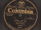 78rpm Columbia 1762-D Ruth Etting in E condition Button Up Your Overcoat