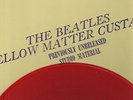 BEATLES YELLOW MATTER CUSTARD ORIGINAL TMQ 1970 RED VINYL TOP 