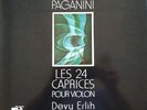 Paganini 24 Caprices / Devy Erlih  , Solo Violin /  2lp ADES  NEAR MINT 