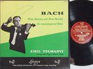 EMIL TELMANYI Violin Solo BACH The Sonatas & Partitas   UK LONDON LLA-20 3LP BOX