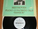 COLUMBIA SAX 2297 BEETHOVEN PIANO CONCERTO No.5 EMPEROR ARRAU B/S STEREO UK