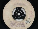 WHA DO YU SO Count Sticky / NO BUSINESS OF YOURS G Williams (Skinhead MISSILES)?