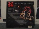 THE MICHAEL SCHENKER GROUP - SIGNED LP BY THE WHOLE GROUP - BUILD TO DESTROY