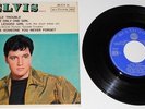 ELVIS PRESLEY: DOUBLE TROUBLE Rare Orig FRANCE 45 EP Blue Label