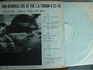 RARE JIMI HENDRIX 2 lp LIVE @ L.A. FORUM 1970 SCUSE ME..WHILE I KISS SKY lb TMOQ