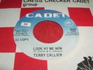 TERRY CALLIER Look At Me Now 45 Rare Northern Soul NM- Orig Cadet Listen
