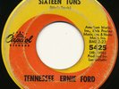 TENNESSEE ERNIE FORD on Capitol --SIXTEEN TONS-- mod r&b popcorn 45 | LISTEN