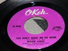 NORTHERN SOUL SINGLE MAJOR LANCE YOU DONT WANT ME NO MORE / WAIT TILL I GETYOU I
