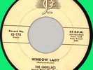 CADILLACS Window Lady / Down the Road 45rpm Josie 1955
