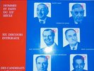 PRESIDENTIELLE 1965 - 6 discours integraux  - TIXIER VIGNACOURT / SERP