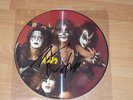 Kiss Picture Disc LP Vinyl - orig. Autogramm Peter Criss - Limited Edition RAR