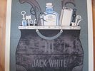 JACK WHITE Blackpool November 2012 UK Tour Poster Third Man Records Methane