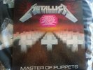 Very RARE METALLICA MASTER OF PUPPETS promo album with the rare sticker c