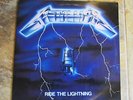 PROMO,Promotional,1984,Metallica LP,Ride the Lightning,White Label,Megaforce,NM