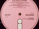 King Crimson: In The Wake Of Poseidon.Pink Island.UK.1st Press.Genesis.EX+.Rare.