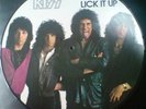 KISS LICK IT UP DUTCH PICTURE DISC IMACULATE.