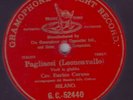 10” RED G&T – ENRICO CARUSO (PAGLIACCI)