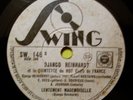 Django REINHARDT -1941- SWING dinette/lentement mademoiselle