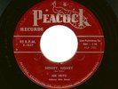 JOE PAPOOSE FRITZ - HONEY HONEY  -  PEACOCK 1627 VG+ 1953 RED ORIGINAL  HEAR