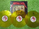 Metallica justice for adelaide YELLOW 3 lp vinyl record super rare live triple