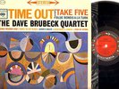 JAZZ LP Dave Brubeck Quartet TIME OUT orig 6-EYE stereo COLUMBIA CS 8192 clean