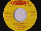 FIVE CHORDS: Love Is Like Music 45 rare Vocal Groups