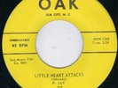 SUPERB OAK ROCKABILLY - P JAY & THE HAYSTACKERS - LITTLE HEART ATTACKS HEAR