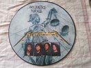 METALLICA justice for all  picture disc judas priest   acdc iron maiden trust