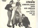 LORDS OF LONDON cornflakes and ice cream orig 1967 Canada psych picture sleeve