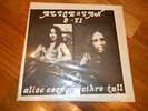 ALICE COOPER JETHRO TULL ALICE & IAN 9 - 71ORIGINAL PRESS SEALED