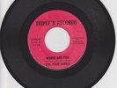 FOUR SONICS - WHERE ARE YOU / BLUE VELVET - TRIPLE 'B'