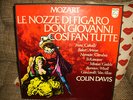 Mozart Le nozze di figaro, don Giovanni, Cosi fan tutte 12LP Box /COLIN DAVIS