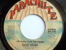 MODERN SOUL 45-RANDY BROWN-IM ALWAYS IN THE MOOD /ID RA