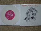 Crystal Castles HEALTH split 7 inch white vinyl Mother Knows Best / Crimewave