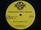 METALSHOP #157 1987 interview w/PAUL DI ANNO of IRON MAIDEN AC/DC DEEP PURPLE