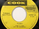 CYRIL DIAZ & HIS ORCH.  -'TABU/LIMBO' DEEP CALYPSO JAZZ - INSTRO 45 LISTEN