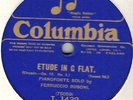 Ferruccio BUSONI - Etude in G Flat.(Chopin)  / Nocturne in F sharp (Chopin)