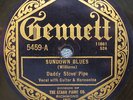 Daddy Stove Pipe-Sundown Blues/Stove Pipe Blues-Gennett 5459-Listen