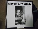 'NEVER SAY WHEN - BROKEN FLAG LP' RAMLEH CRANIOCLAST CONTROLLED BLEEDING TOTAL
