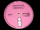 Emerson Lake & Palmer  Pink Rarest Island Label Progressive Rock  Near Mint