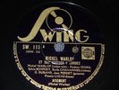 MICHEL WARLOP - Tempête sur cordes - 78 tours / rpm Swing