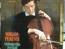 Miklos PERENYI - CELLO RECITAL w. YOUNG PERENYI - RARE early QUALITON LPX 1212