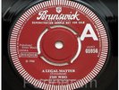 The Who - A Legal Matter - UK 1966 NEAR MINT Brunswick *DEMO* 45 - Listen