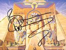 IRON MAIDEN Powerslave LP SIGNED BY BRUCE DICKINSON