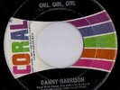 Rare Northern Soul: DANNY HARRISON on CORAL  # 6281 /VG- to VG rainbow  lablel